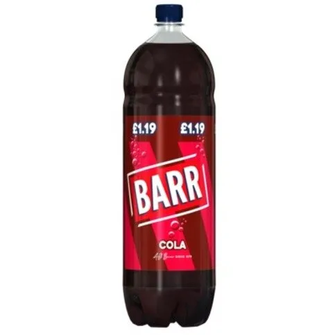 BARR COLA 2LTR PM£1.39/2F£2.50