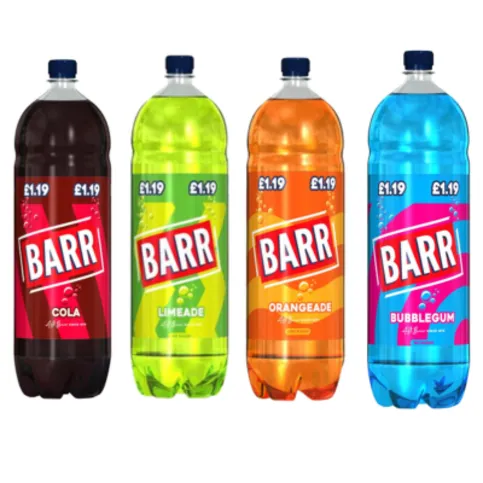Barr Fizzy Juice Assorted 2L 