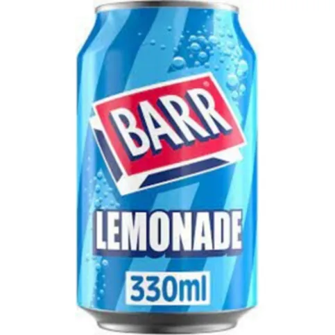 Barr Lemonade Can 330ml [CHILLED CAN BLUE LABEL]