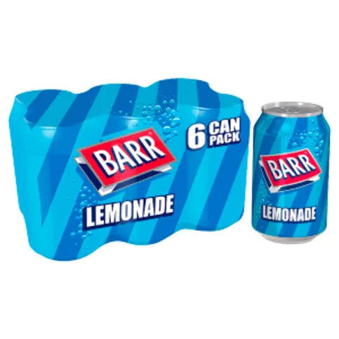 Barr Lemonade 6 x 330ml Cans