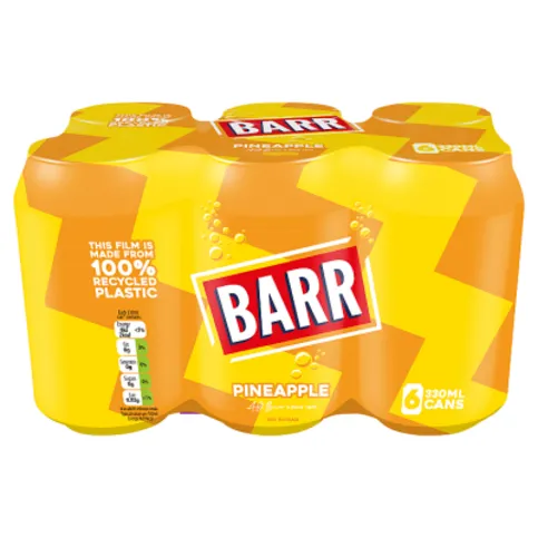 Barr Pineapple 6 x 330ml