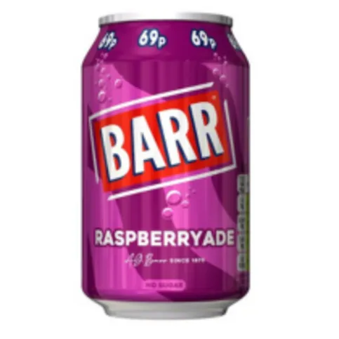 Barrs Raspberyade Can Pm 69p 330ml