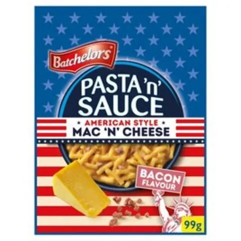 Batchelors Big Pasta And Sauce Usa Macaroni And Cheese Bacon Pot