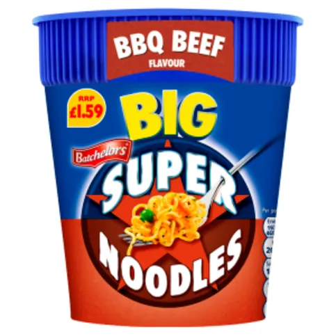 Batchelors Big Super Noodles BBQ Beef Flavour 100g