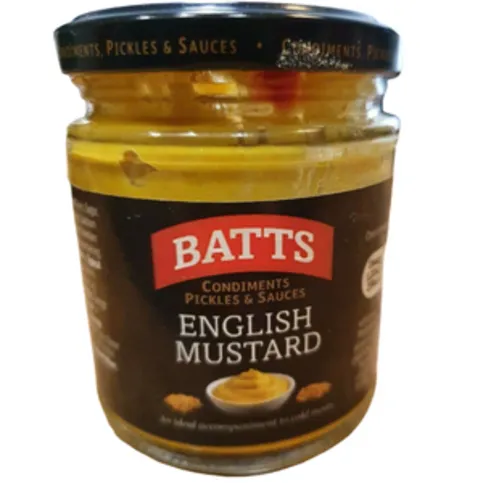 Batts English Mustard 185g