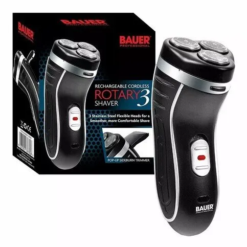 BAUER MENS 3 HEAD SHAVER 38780 EACH