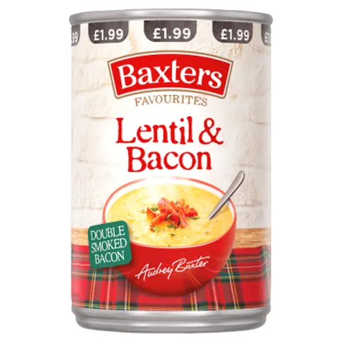 Baxters Favourites Lentil & Bacon 400g