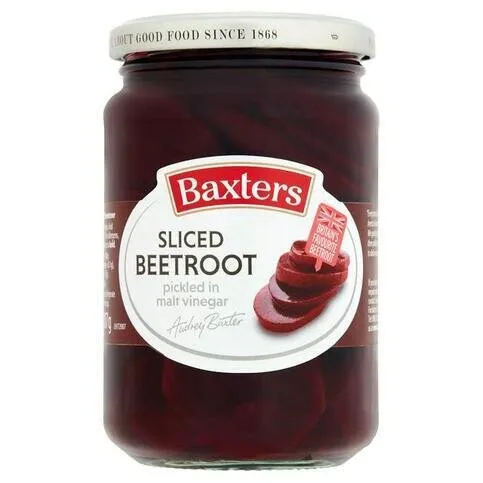 BAXTERS SLICED BEETROOT PM1.99