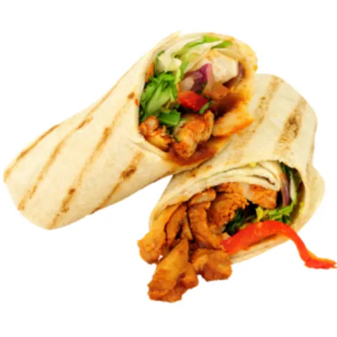 BBQ Chicken With Lettuce Wrap