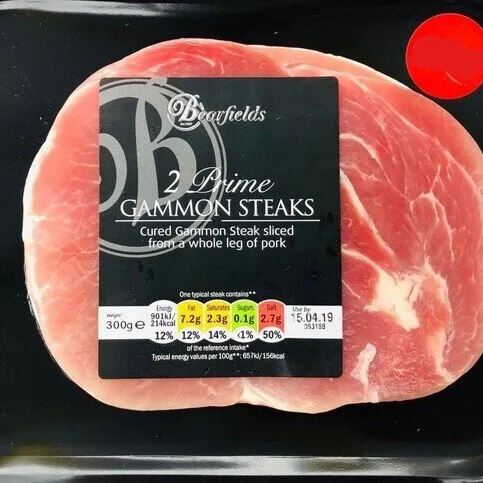 Bearfields 2 Prime Gammon Steaks