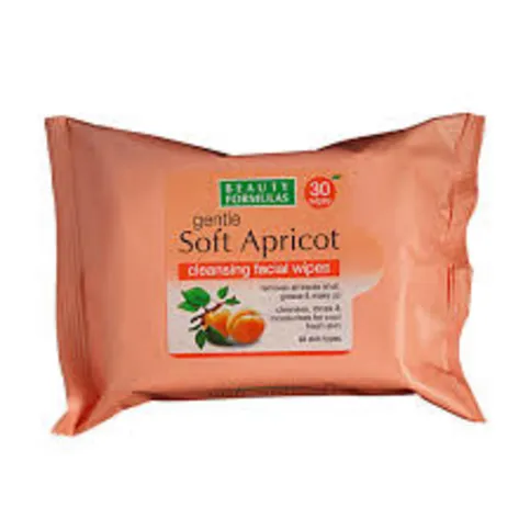 Beauty Formula Apricot Facial Wipes