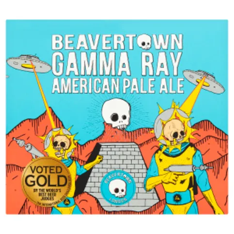 Beavertown Gamma Bay American Pale Ale 4 x 330ml
