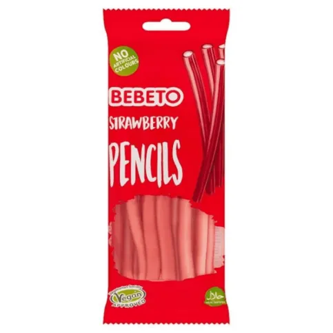 Bebeto Bag Strawberry Pencils 160g