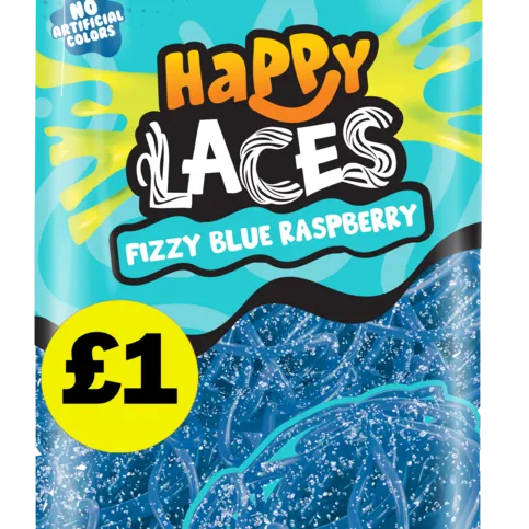 Bebeto Happy Laces Blue 140g