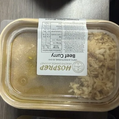 Beef  Curry & Rice