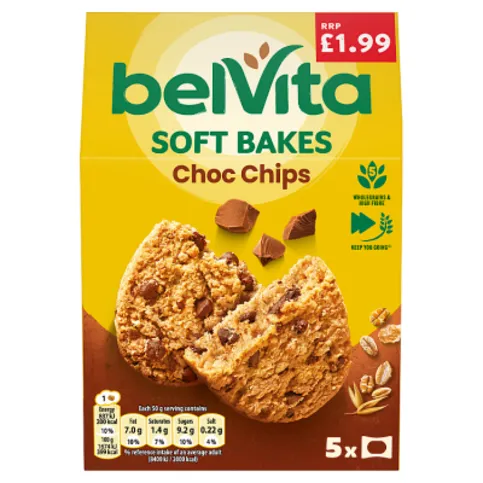 Belvita Soft Bakes Choc Chips 250g