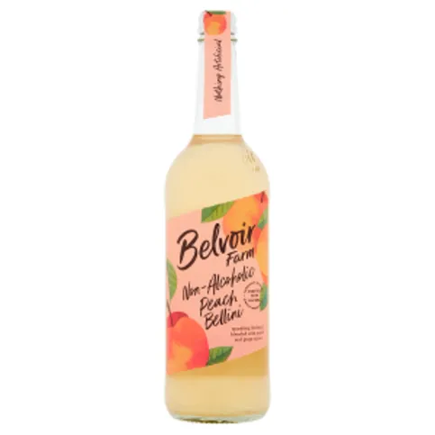 Belvoir Farm Non-Alcoholic Peach Bellini 750ml