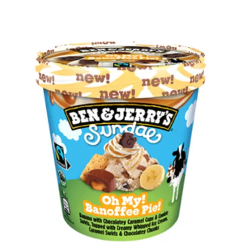 Ben & Jerrys Sundae Bonoffee Pie 427ml