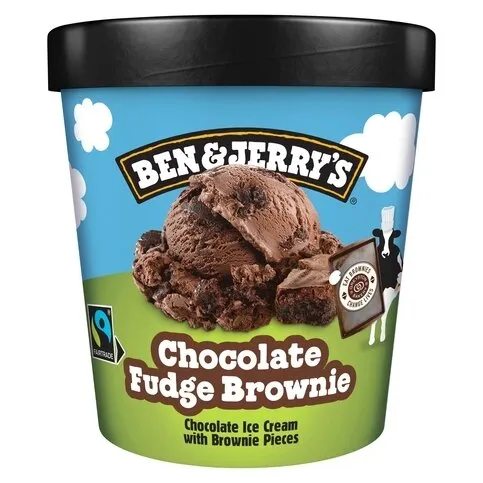 Ben & Jerry’s – Chocolate Fudge Brownie, 465ml tub
