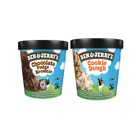 Ben & Jerry's Ice Cream 465ml Buy 1 Get 1 Free