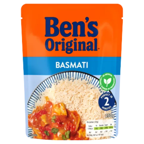 Bens Original Basmati Microwave Rice 220g
