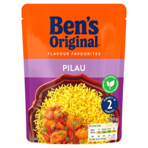 Bens Original Pilau Microwave Rice 250g