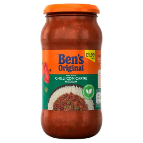 Ben's Original Sauce for Chilli Con Carne Medium 450g
