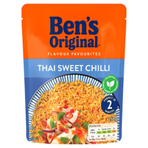 Bens Original Thai Sweet Chilli Microwave Rice 250g