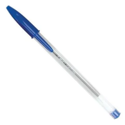 BIC Cristal Original Ballpoint Pens Medium Point (1.0 mm) - Blue, Pack of 4