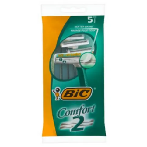 Bic Comfort 2 Sensitive Disposable Razors 5 Pack