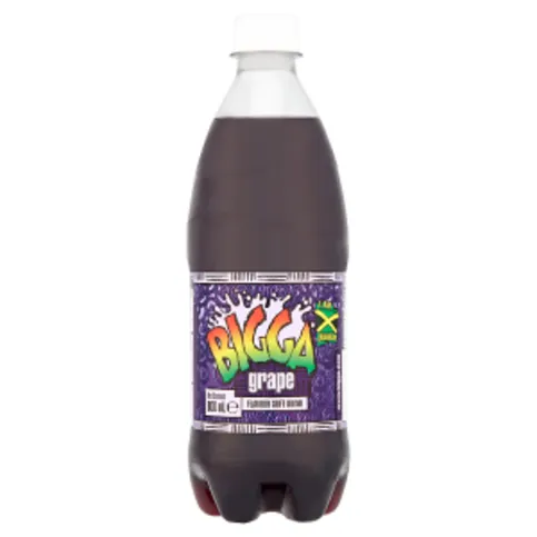 Bigga Grape Flavour Soft Drink 600ml