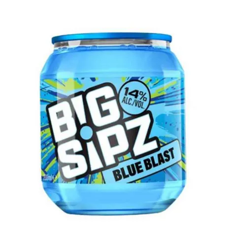 Big Sipz Blue Blast 14% Can 200ml