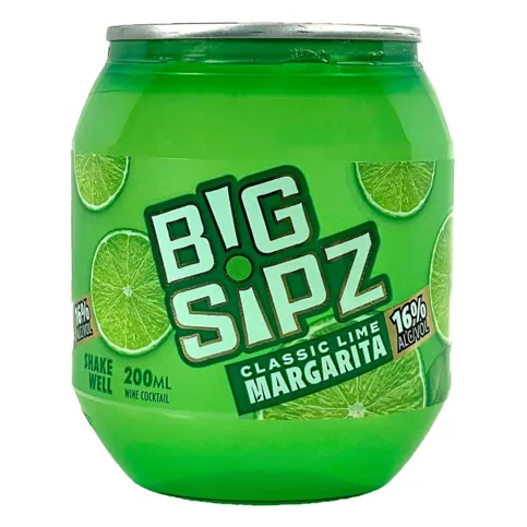Big Sipz Classic Lime Margarita 200ml 14% ABV