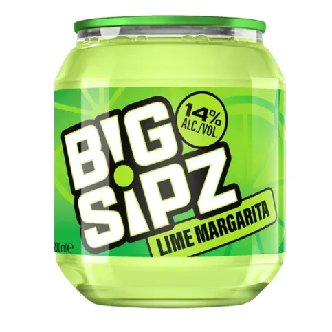 Big Sipz Lime margrita 14% Can 200ml
