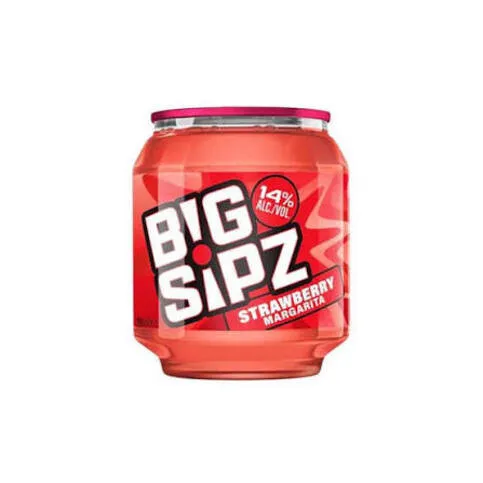 Big Sipz Strawberry Margarita 14% Can 200Ml