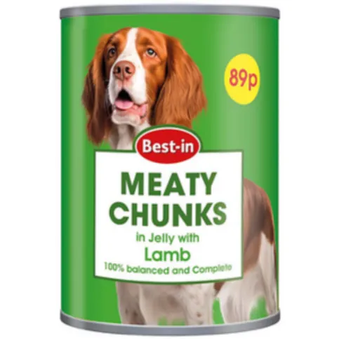 Best In Dog Food Lamb In Jelly 400g