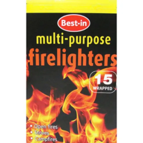 Best In Firelighters 15 Pack