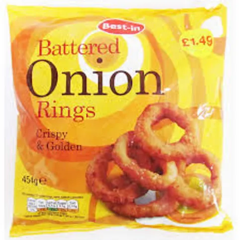 Best-in Battered Onion Rings 454g