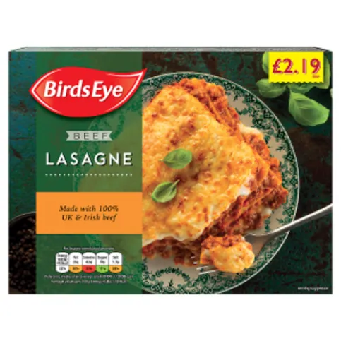 Birds Eye Beef Lasagne 400g