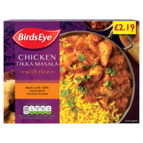 Birds Eye Chicken Tikka Masala with Rice 400g