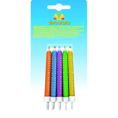 Birthday Candles 10 Pack