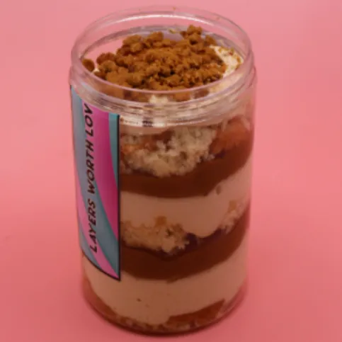 Biscoff Cake Jar