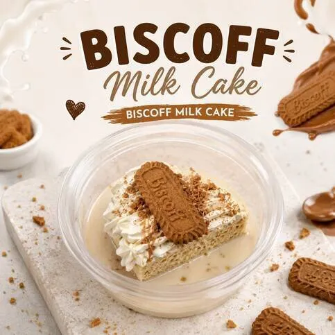 Biscoff Milk Cake