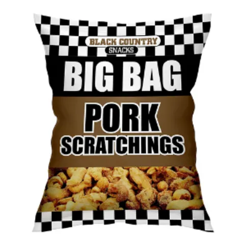 Black Country Pork Scratchings Big Bag 100g