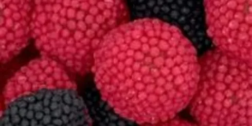 BLACK & RASPBERRY SWEETS 100G