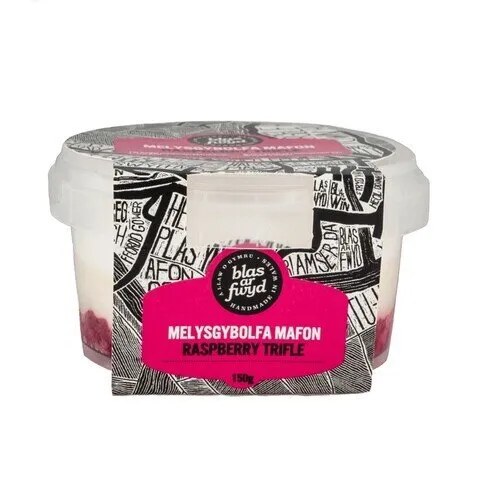Blas Ar Fwyd Rasberry Trifle 150g