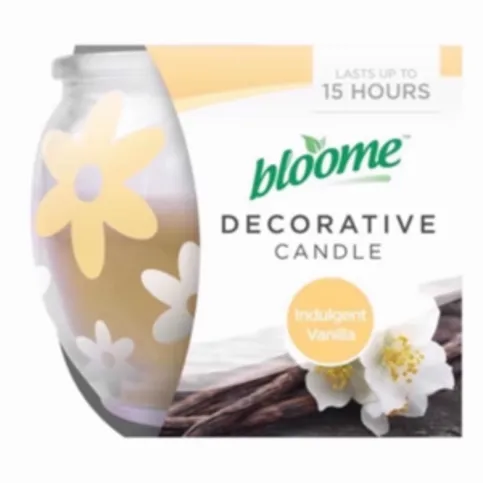 Bloome Indulgent Vanilla Decorative Candle 85g