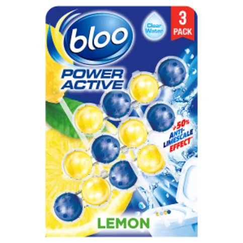bloo Power Active Lemon 3 x 50g