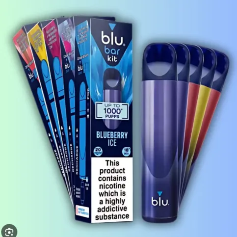 Blu Bar 1000 Puffs Vape Kit (Choose Flavour)