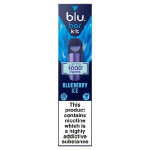 Blu Bar Kit Blueberry Ice 20mg* 1s
